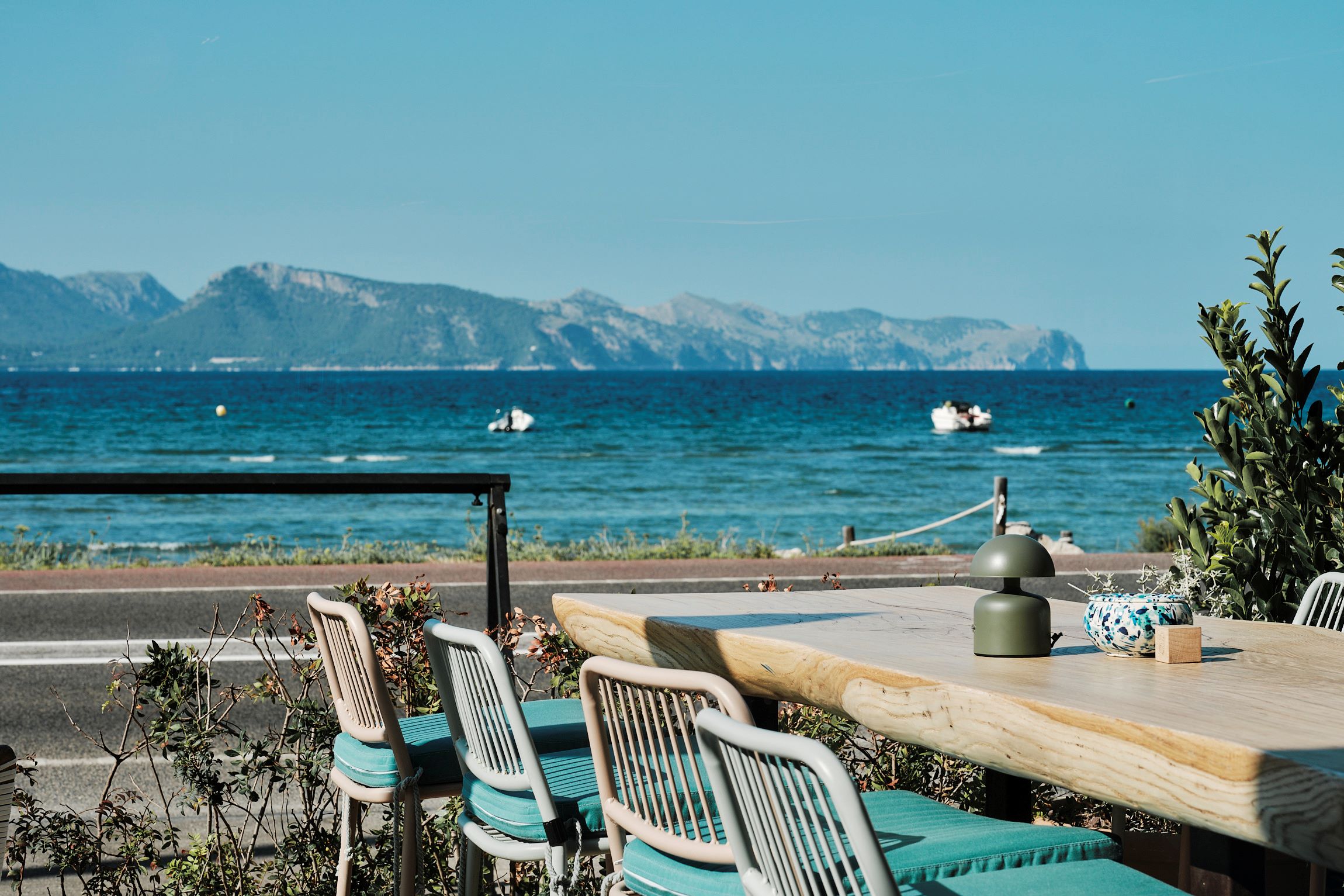 Restaurante o96 frente al mar bahia pollença o96