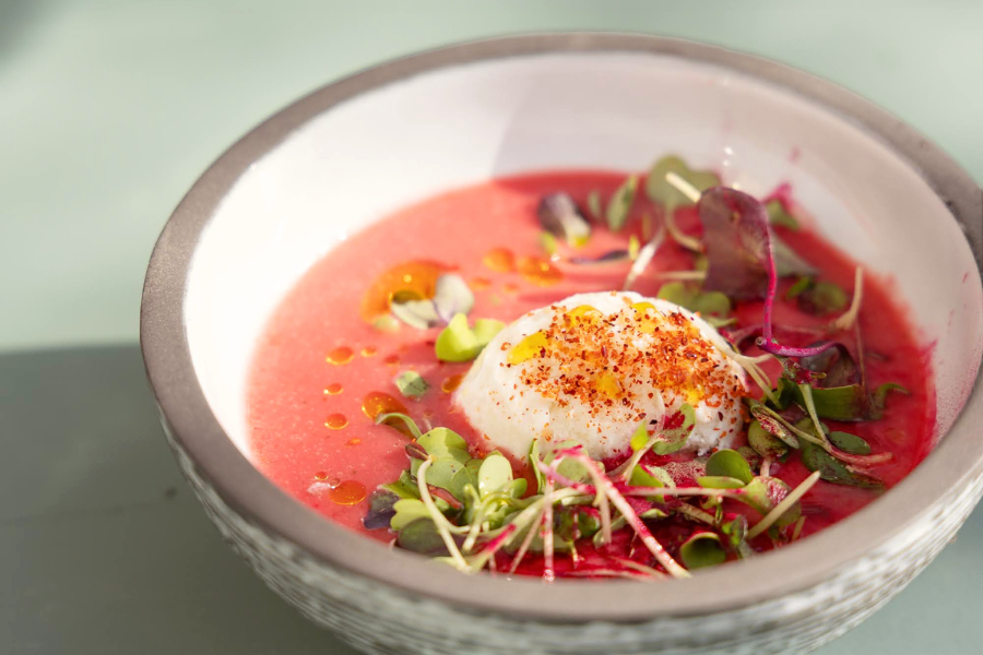 Gazpacho de sandía tajín